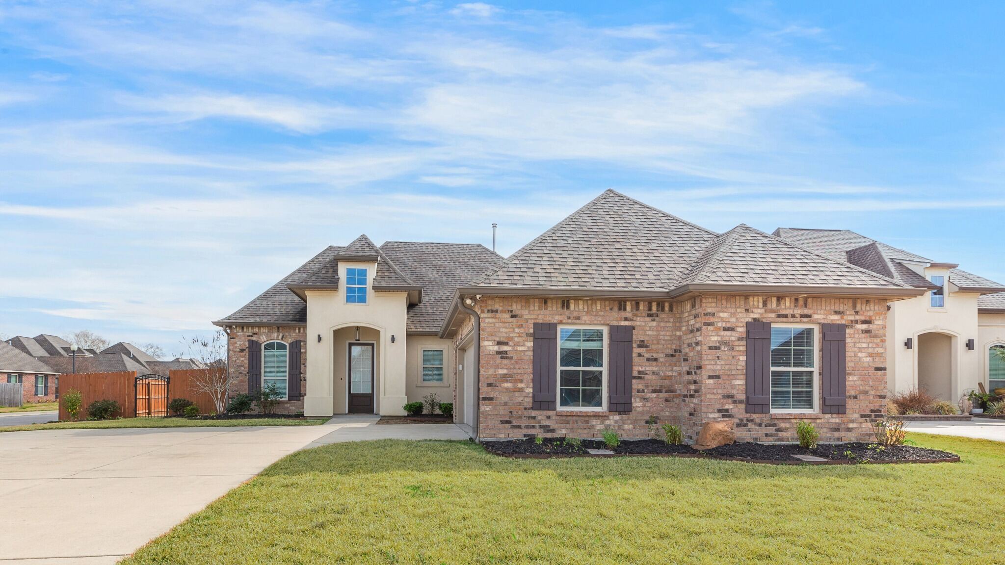 Exterior of 301 Brianna Lane in Broussard, represented by LeMaire Property Advisory